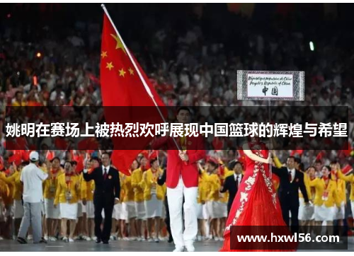 姚明在赛场上被热烈欢呼展现中国篮球的辉煌与希望