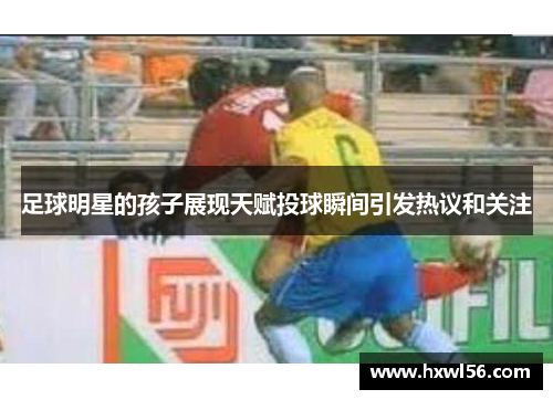 足球明星的孩子展现天赋投球瞬间引发热议和关注